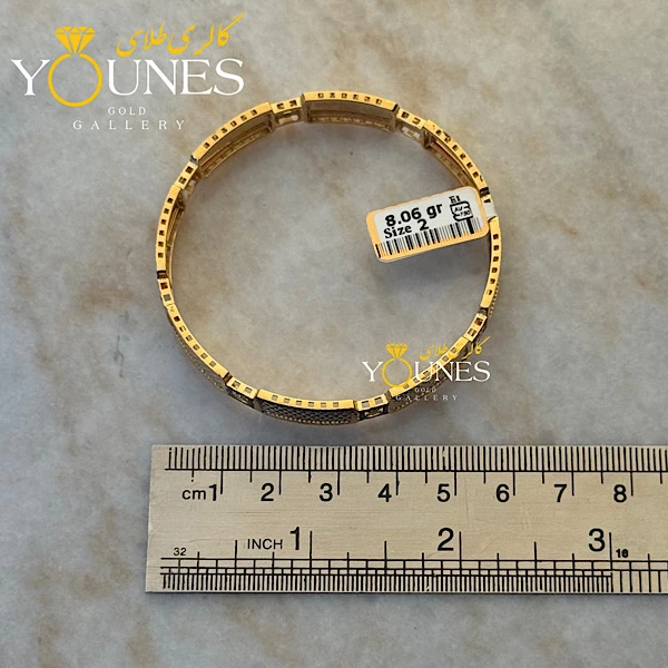 النگو طلای سلطنتی تراش سفید